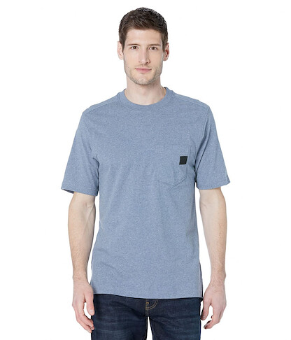GUARDIAN COTTON SS T - Blue Heather