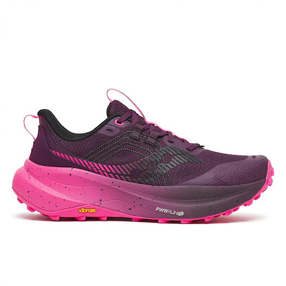 Saucony Women's Xodus Ultra 4 Sneaker, Eggplant/Sho, 9.5