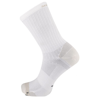 Merrell Unisex Trail Runner Lightweight Crew Socks White (1 pair ) - MEA33729C1B4001-WHITE
