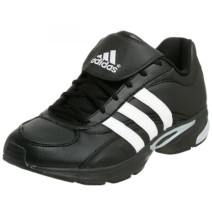 Adidas Men's Excelsior 5 TR Baseball Cleats Black/White/Silver - 466308