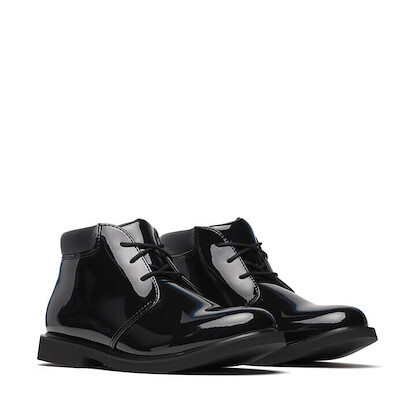 Thorogood Men's Uniform Classics Soft Toe Poromeric SR Chukka Work Boot Black - 831-6032