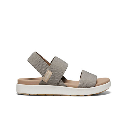 KEEN Women's Elle Backstrap WideSandal Brindle/Birch - 1030988
