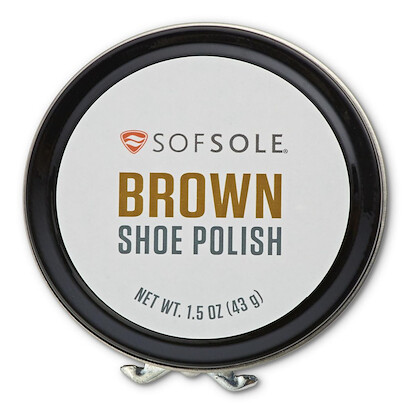 SofSole Shoe Polish Brown (1.5 oz) - 82331