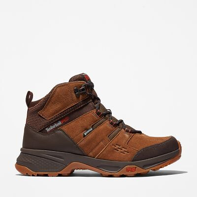Timberland PRO Men's Switchback LT Soft Toe Waterproof Work Boot Brown - TB0A2CCH214