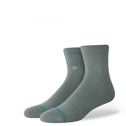 Stance Unisex Icon Quarter Socks Teal - A356A21IQT-TEA