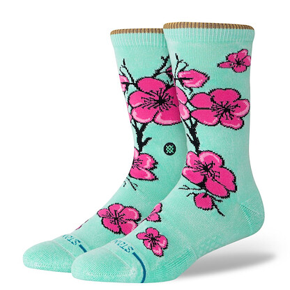 Stance Unisex Arizona Iced Tea X Stance Crew Socks Jade - A555A2699C-JAD
