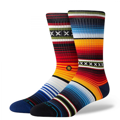 Stance Men's Curren Crew Socks Red - A556A20CHS-RED