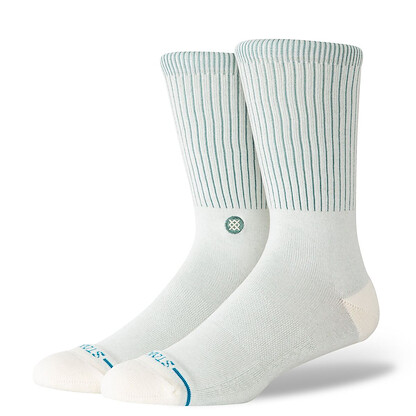 Stance Unisex Icon Pop Crew Socks Canvas - A556A25ICO-CVS
