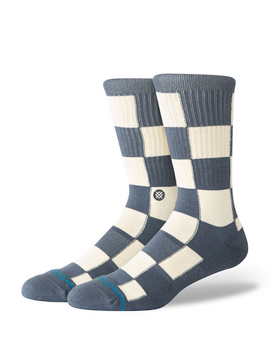 Stance Unisex Chaturanga Crew Socks Turbulence - A556C26CHA-TUB