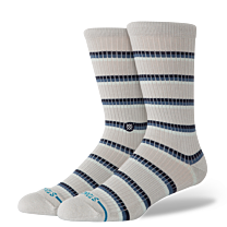 Stance Unisex Multistripe Ribbed Crew Grey - A556D25MUL-GRY