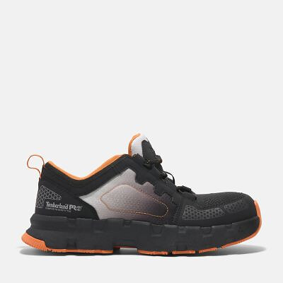 Timberland PRO Men's Powertrain EV Composite Toe Athletic Work Shoe Grey/Orange - TB0A5Z2B065