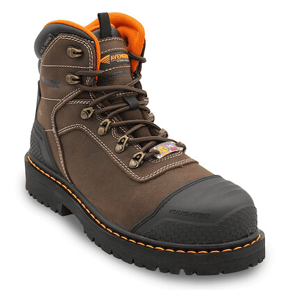 Avenger Men's Hammer Max 6" Brown Carbon Toe Work Boot - A7380