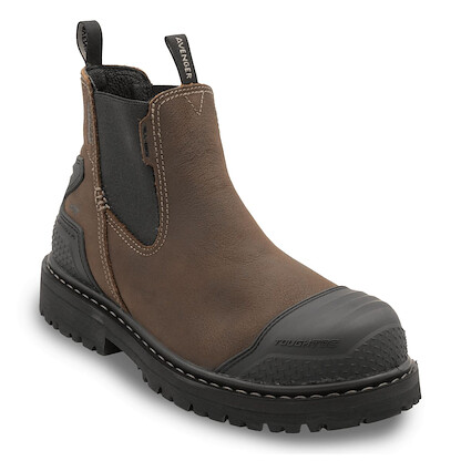 Avenger Men's Hammer Max 6" Brown Composite Toe Chelsea Work Boot - A7385