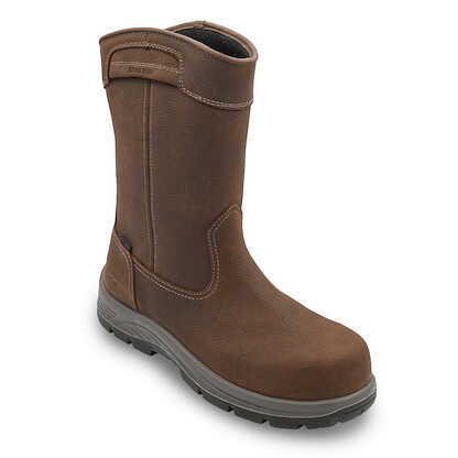 Avenger Men's Framer Max Wellington Brown Composite Toe Work Boot - A8204