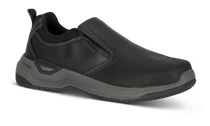 Avenger Men's Foreman Max Slip-On Black Carbon Toe Shoe - A9007