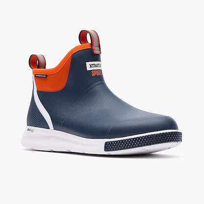 XTRATUF Men's 6 in Sport Tailgate Ankle Deck Boot Blue - ADSM1TP