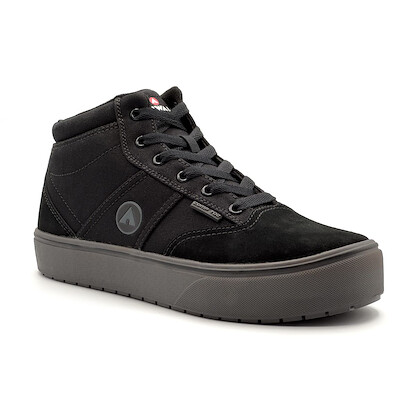 AIRWALK SAFETY Men's Venice Mid Composite Toe EH Work Shoe Black - AW5040