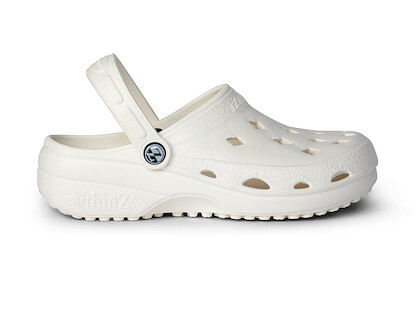 Nothinz Unisex Breeze Clog White - NOTHINZ UNISEX WHITE