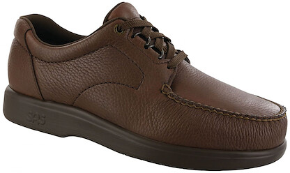 SAS Men's Bout Time Lace Up Loafer Mulch - 1520-183