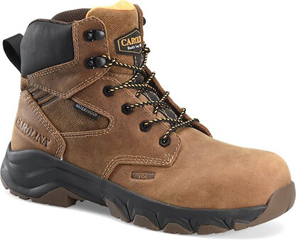 CAROLINA Men's 6" Subframe Composite Toe Waterproof Work Boot Dark Brown - CA5551