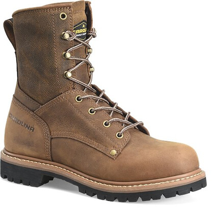 Carolina Men's Overhaul 8" Utopia Dark Coffee Soft Toe Work Boot - CA9629