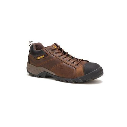 CATERPILLAR WORK Men's Argon Composite Toe Work Shoe Dark Brown - P89957