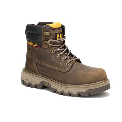 CATERPILLAR WORK Men's 6" Colorado Equip Composite Toe Waterproof Work Boot Pyramid - P91723