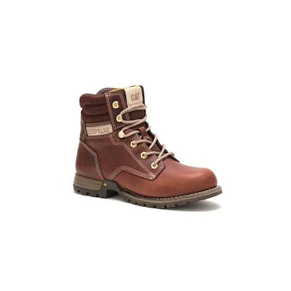 CATERPILLAR WORK Women's 6" Paisley Soft Toe Work Boot Tawny - P51001