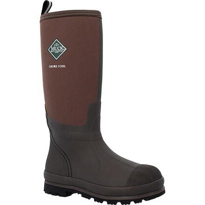 Muck Boot Company Men's Chore Cool Tall Waterproof Boot Brown - CHCT900