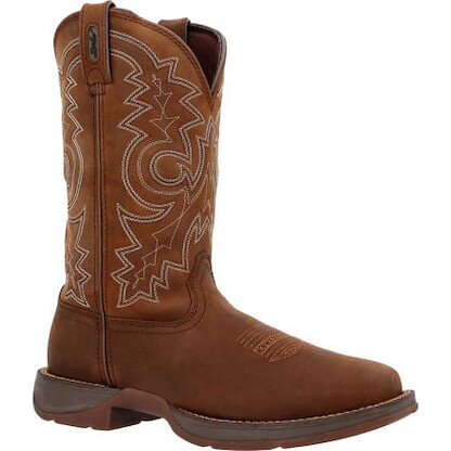 DURANGO WORK Men's 12" Rebel™ by Durango Steel Toe Western Work Boot Brown - DB4343
