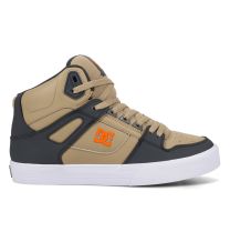 DC Shoes Men's Pure High Top WC Skate Shoe Tan/Grey/Orange - DC01798025-TNGYOG