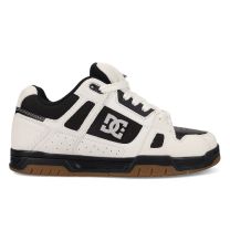 DC Shoes Men's Stag Skate Shoe Off White/Black - DC01813114-OWHBLK