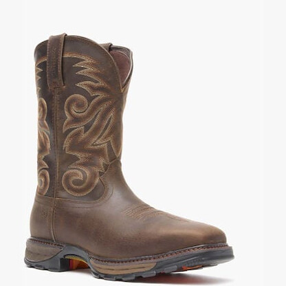 DURANGO WORK Men’s 11” Maverick XP™ Waterproof Steel Toe Western Work Boot Brown - DDB0206