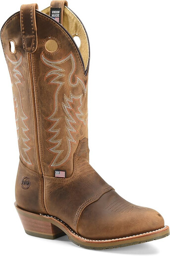 Double-H Boots Women's 12" Daniela ICE™ Western Boot Brown - DH5159