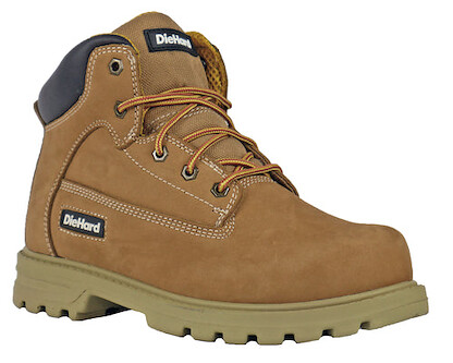 DieHard Footwear Men's 6" Charger Composite Toe Work Boot Wheat - DH60880