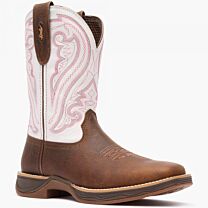 Durango Women's Lady Rebel Ultra-Lite Western Boot Coffee Crazy Horse/White - DRD0500