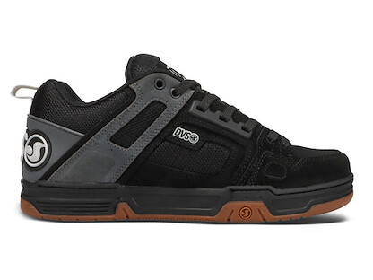 DVS Men's Comanche Skate Shoe Black/Charcoal/Grey - DV00029034 (DVF0000029-034)