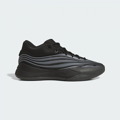 Adidas Men's Dame X Basketball Shoe Core Black/Iron Metallic/Lucid Blue - JP6090