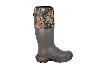 Dryshod Men's 17" Evalusion Hunt Max Gusset Camo/Bark Hunting Boot - EVG-MH-CM