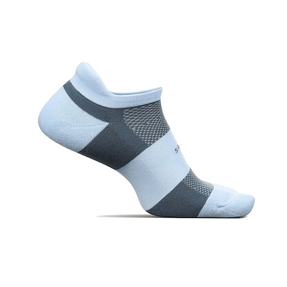 Feetures Unisex High Performance Cushion No Show Tab Socks Stormy Sky -  FA50534