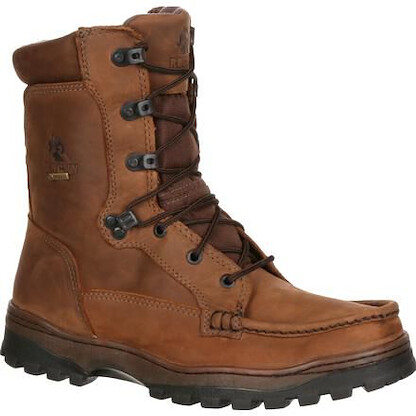 Rocky Men's 8" Outback GORE-TEX Waterproof Boot Light Brown - Fq0008729