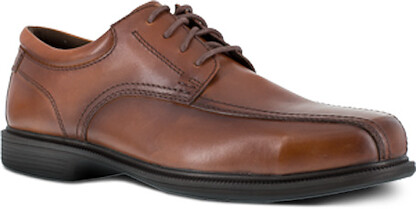 FLORSHEIM WORK Men's Coronis SD Steel Toe Lace Up Dress Work Shoe Brown - FS2001
