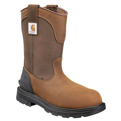 Carhartt Men's 11" Ironwood Waterproof Soft Toe Wellington Boot Brown - FT1000-M