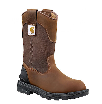 Carhartt Women's 11” Ironwood Waterproof Soft Toe Wellington Work Boot Brown - FT1002-W