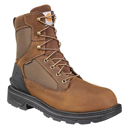 Carhartt Men’s 8” Ironwood Waterproof Soft Toe Work Boot Brown - FT8000-M