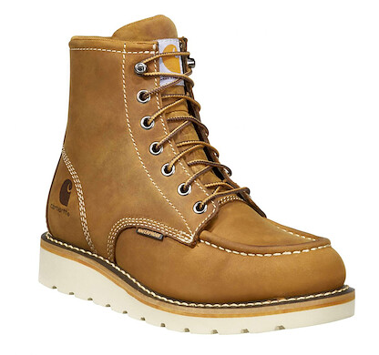 Carhartt Women's 6" Moc Toe Wedge Soft Toe Waterproof Work Boot Brown - FW6025-W