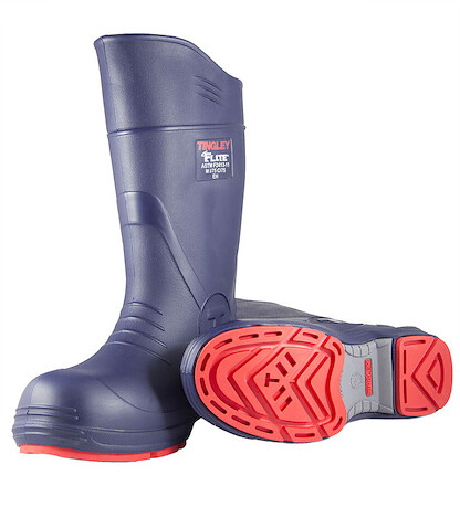 Tingley Unisex 15" Flite Composite Toe Waterproof Work Boot with Chevron-Plus Outsole Blue - 26256
