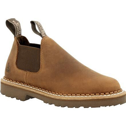 GEORGIA BOOT Women's 3" Georgia Giant Revamp Soft Toe Romeo Work Shoe Brown - GB00431