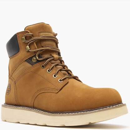 GEORGIA BOOT Men’s 6” Core 37 Waterproof Wedge Soft Toe Work Boot Brown - GB00665