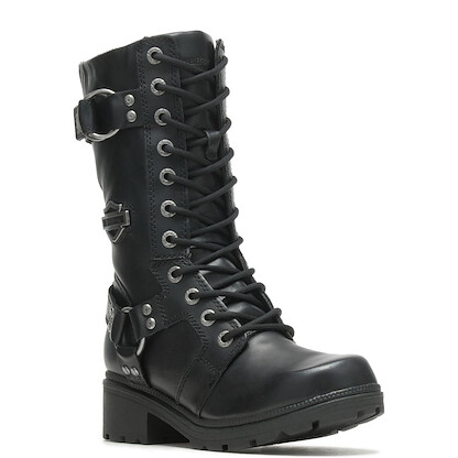 Harley-Davidson Women's 9" Eda Riding Boot Black - D83736